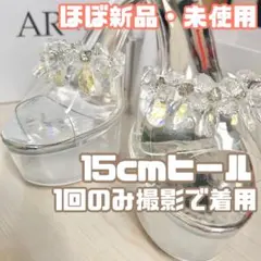 【Angel R】15cmヒール/オープントゥサンダル/25cmのサムネイル