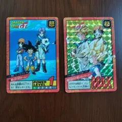 ドラゴンボールGT カード#737 未剥がしと剥がし済セット