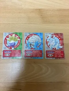 ポケモンキッズ 付属カード 6枚セット バンダイ レトロ 1997-1998年