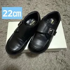 BETTY KIDS ブラック フォーマルシューズ　22㎝