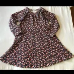 babyGap小花柄長袖ワンピース90〜100