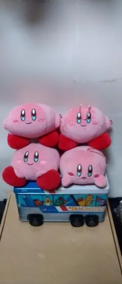 星のカービィ もちもちぬいぐるみミニ 4個 セット