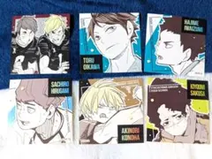 ハイキュー　スクエアステッカーコレクション　宮兄弟　宮侑　宮治　他6枚セット