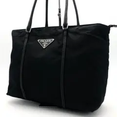 ✨極希少 極美品✨ プラダ ワンショルダーバッグ ハンドバッグ ナイロン レザー 極美品✨プラダ ワンショルダーバッグ 肩掛け ナイロン レザー