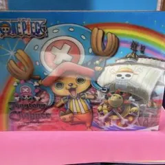 ONE PIECE チョッパー サニー号　スタンド付きパネル　3Dアートボード