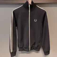 FRED PERRY ジップアップジャケット ブラック　フレッドペリー　ジャージ