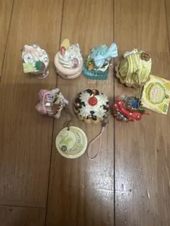 キラデコスイーツ　オッティモドルチェバナナ　スイーツキーホルダー8個セット