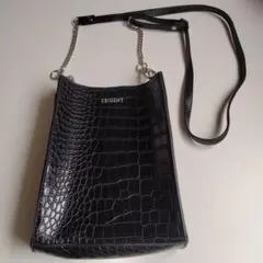 EBIDENT ショルダーバッグ ブラック