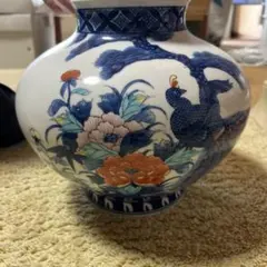 伊万里焼花瓶 日本古地図 - メルカリ