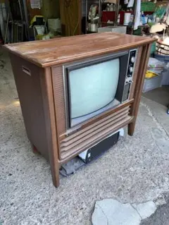 昭和レトロ ブラウン管 テレビ 18M501 東芝 動作品 - メルカリ
