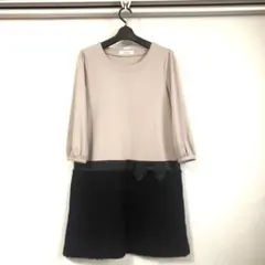 GALLERY VISCONTI カットソーワンピース Mサイズ 秋冬