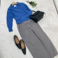 きれいめオフィスカジュアル セットパンツコーデ売り 大人カジュアル L