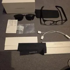 OWNDAYS HUAWEI Eyewear 2 黒 メガネ サングラス 度付き