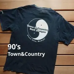 90’s Town&Country サーフブランド Tシャツ　"ジャンク"のサムネイル