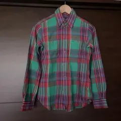 POLO チェックシャツ