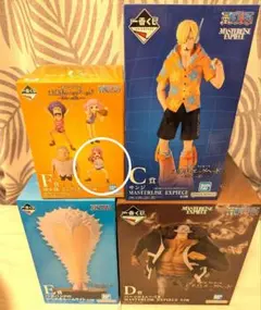 1番くじ、ワンピース、未来島エッグヘッド 〜きみへの想い〜、CＤEF賞セット✰㉝