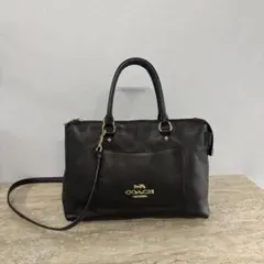 COACH 2way ショルダーバッグ ブラック