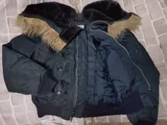 【Lサイズ】【希少ネイビー】【アルファ】【N-2B】【ビンテージ】【USA製】