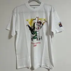 【未使用】福岡ダイエーホークス2000年リーグ優勝記念Tシャツ(L)　水島新司