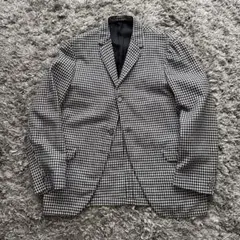 60s ヴィンテージ　テーラードジャケット　千鳥柄　希少