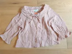 未使用 BEAMS mini ピンク 長袖シャツ 100cm