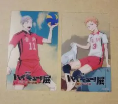 劇場版ハイキュー展ゴミ捨て場の決戦 来場者特典 クリアカード 夜久衛輔 リエーフ