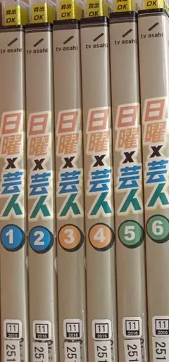 日曜×芸人 DVD 1-6巻セット