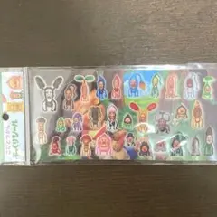 【正規品】こびとづかん　ぷっくりシール　カクレモモジリ入り♡
