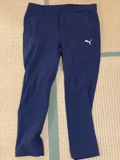 (秋冬物)PUMA ネイビー ゴルフパンツ DRYCELL