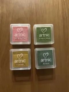 artnic スタンプ 4色セット