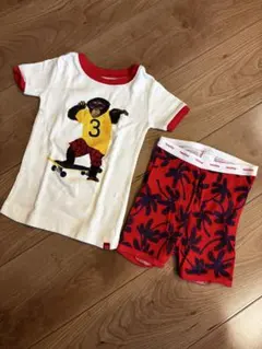 新品　babyGap 90cm セットアップ　2ピース　パジャマ　肌着　Tシャツ