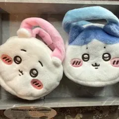 ちいかわ　ぬいふわトートミニ 　ちいかわ　ハチワレ　ポーチ　マスコット　2個
