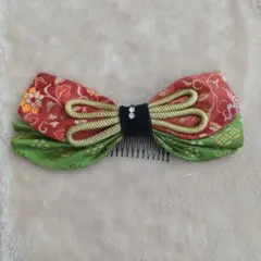 リボン型髪飾り 和装用