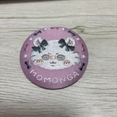 ちいかわ モモンガ 刺繍 缶バッジ