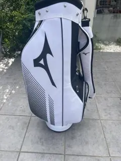Mizuno ゴルフ キャディバッグ ホワイト ブラックのサムネイル