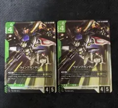 ガンダムカード　ウイングガンダムゼロ　lr ４枚　パラレン　２枚 ガンダムカードゲーム ウイングガンダムゼロ LR 4枚セット