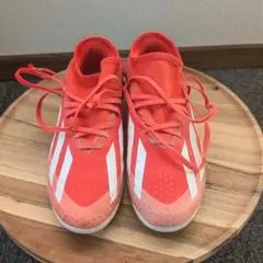 【美品】adidasエックスクレイジーファーストスパイク　24.5センチ