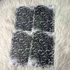 トレカ台紙　黒