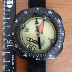 Apollo ダイブコンピュータ 黒 約5.5cm　アナログタイプ　インテリア