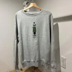 BARNS スウェット トレーナー グレー DIYプリント メンズ M相当