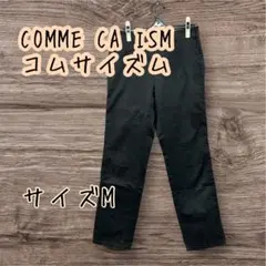 COMME CA ISM コムサイズム　ブラックチノパンストレートワークパンツMのサムネイル