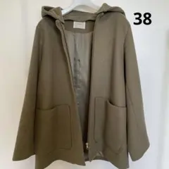 IÉNA イエナ 二重織り　シャルム　フードコート　38