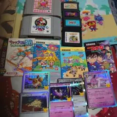 ジャンク。アドバンス　64　GBソフト説明書　充電器　通信ケーブル