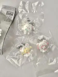 サンリオ　ふわふわスノー めじるし　マイメロディ　ポムポムプリン　ポチャッコ