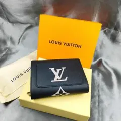 Louis Vuitton ブラック 二つ折り財布