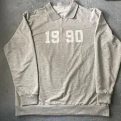 ハーフジップ tシャツ ロンt ロンティー