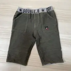 DOUBLE.B ボトムス7部丈　100サイズ