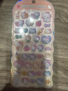 正規品　ハローキティ コットンパフィシール