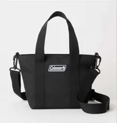 オトナミューズ4月号付録 コールマン ショルダーストラップ付きミニトート