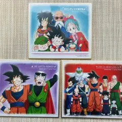 ドラゴンボール色紙アート 主題歌 色紙ART 3枚まとめ売り
